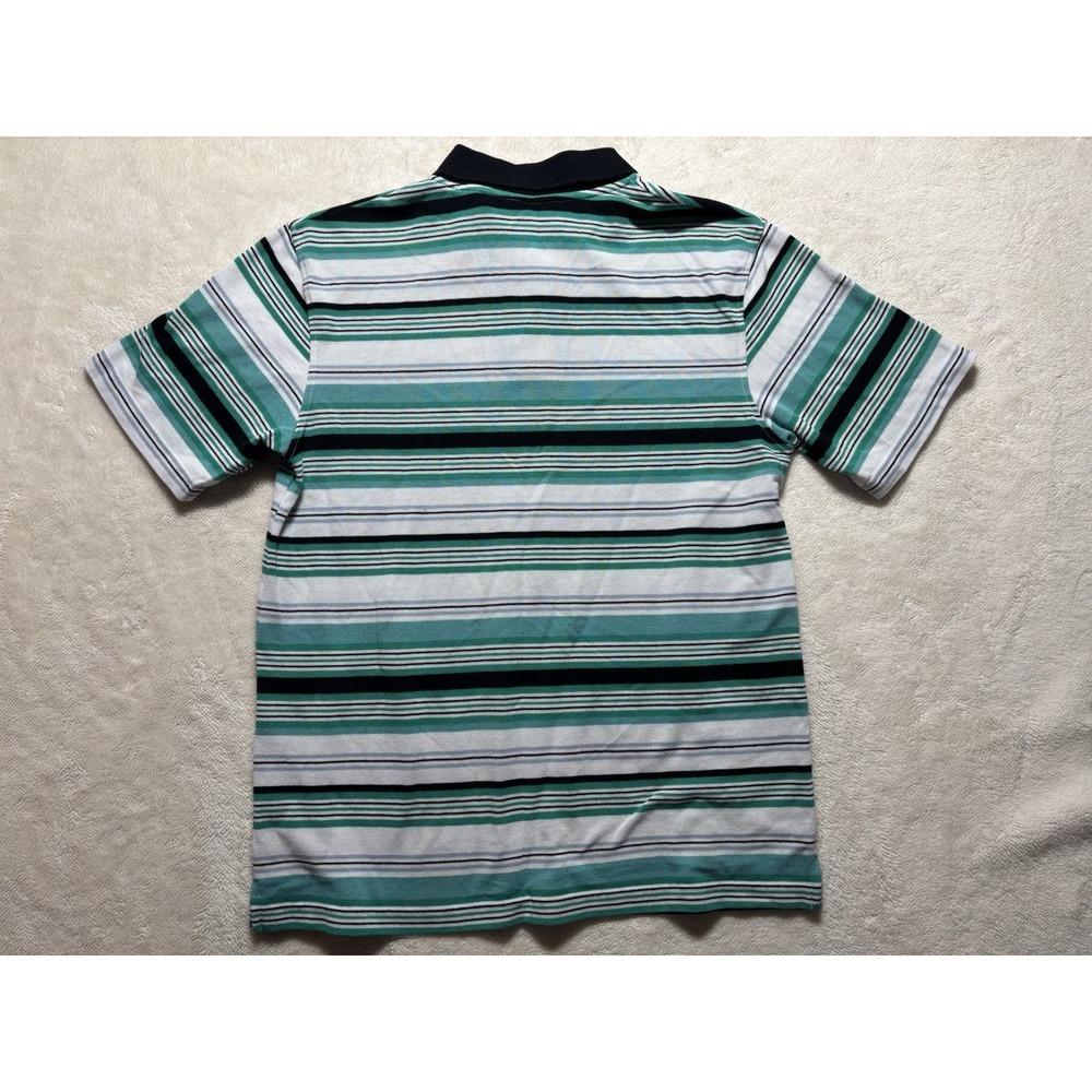 Southpole Y2K Striped Polo Shirt Size Medium - Picture 8 of 8
